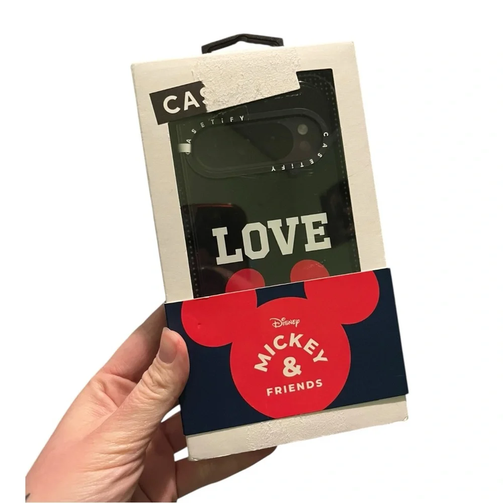 NWT Casetify Mickey Mouse Love Symbol Google Pixel 10 Pro Phone Case CC